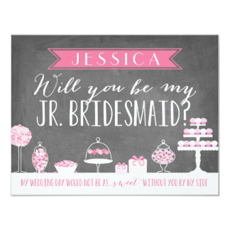 Will You Be My Junior Bridesmaid | Bridesmaid Card