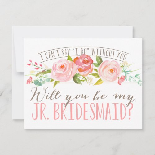 Will You Be My Junior Bridesmaid | Bridesmaid