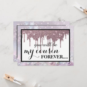 Will you be my junior bridesmaid? invitation