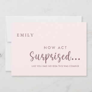 Will you be my Junior Bridesmaid Proposal Card