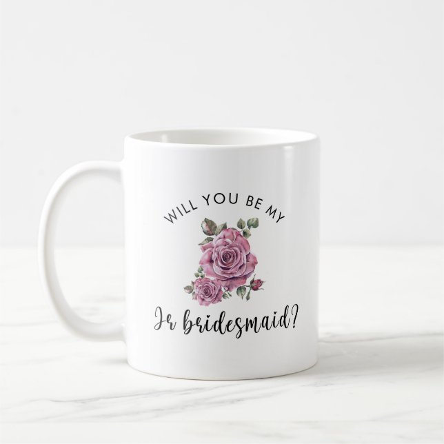 Will you be my Junior Bridesmaid Proposal Coffee Mug (Left)