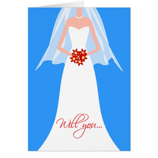 Will You Be My Maid of Honor? Card