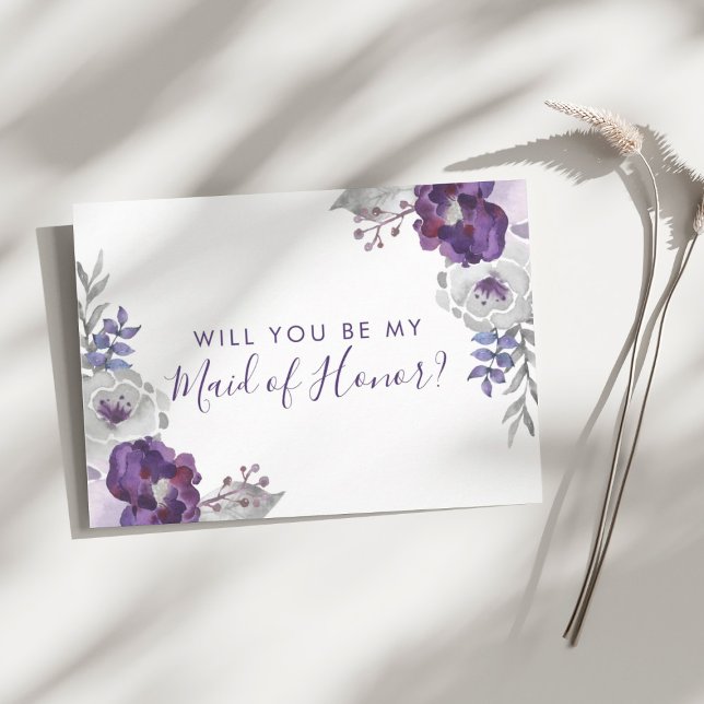 Will You Be My Maid of Honor Card (Will You Be My Maid of Honor Card)