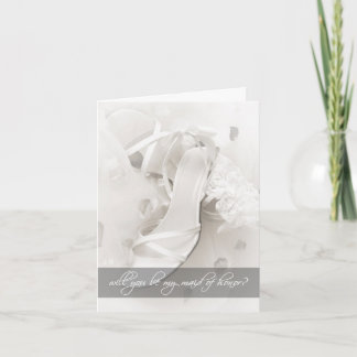 Will You Be My Maid of Honor? Invitation