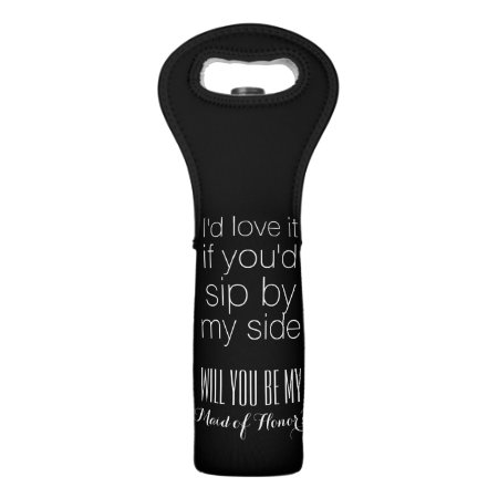 Will You Be My Maid Of Honor Matron Gift Bag