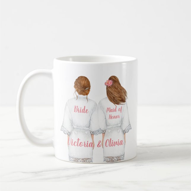 Will you be my Maid of Honor Mug (Left)