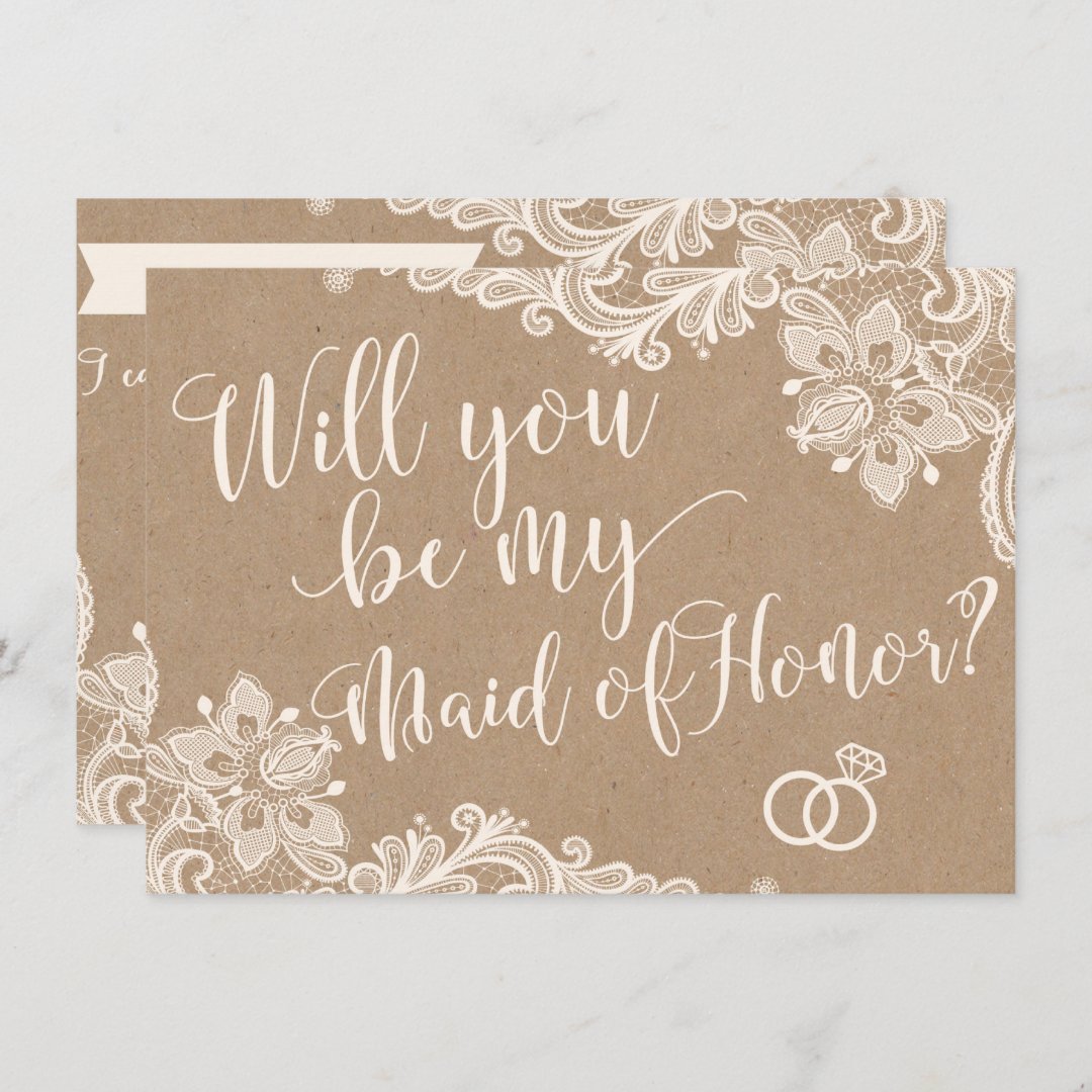 Will You Be My Maid Of Honor Proposal Request Card Zazzle   Will You Be My Maid Of Honor Proposal Request Card R8afde01796eb4da9adf9b71b7701d433 Tcx8i 1080 