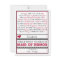 Will you be my Maid of Honor? Red/Black Poem V2