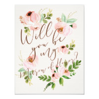 Will You Be My Matron of Honor | Bridesmaid Card