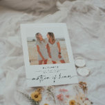 Will You Be My Matron Of Honor Photo Proposal Card<br><div class="desc">This is a modern minimal themed photo matron of honor proposal card featuring an elegant timeless design. Edit most wording and all colors to make this minimal bridesmaid proposal fit your event needs and personal style. Just select "edit using design tool" on toolbar :)</div>