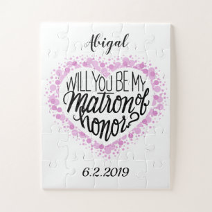 Will you be my Matron of Honor Puzzle