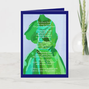 Will You Be My Matron Of Honor Spring/Summer Card