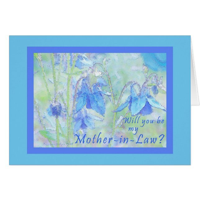 Will you be my Mother-in-Law? Card (Front Horizontal)