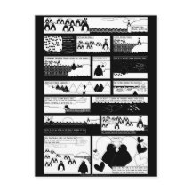 Will You Be My Penguin? Black BG