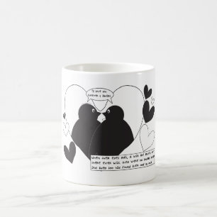 Will You Be My Penguin? - Change Color Coffee Mug