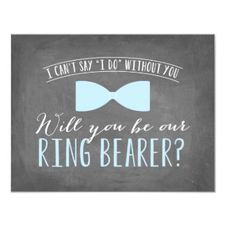 Will you be my Ring Bearer ? | Groomsmen Card
