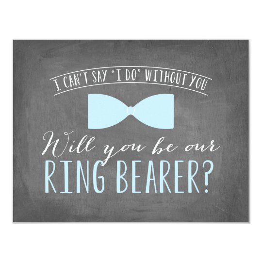 Ring Bearer Invitation 4