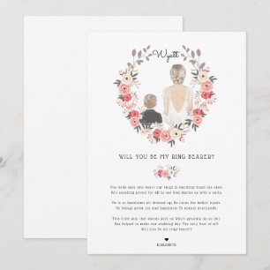 Will you be my Ring Bearer Proposal Invitation