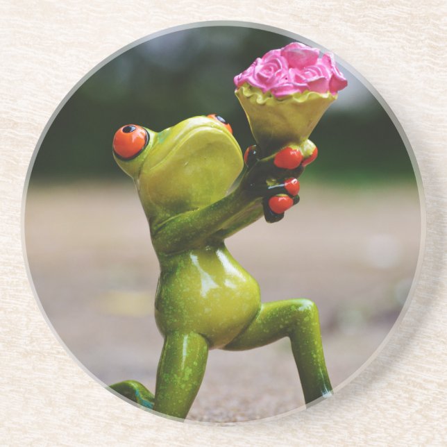 Will you be my.... sandstone coaster (Front)