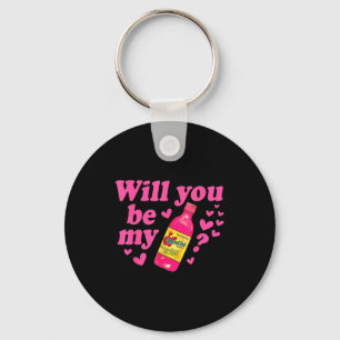 Will You Be My Valentina Salsa Meme Mexican Valent Keychain