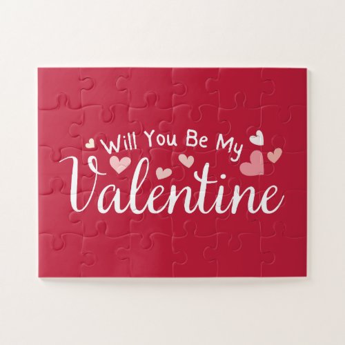 Will You Be My Valentine Jigsaw Puzzle
