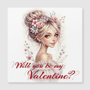 Will You Be My Valentine – Romantic Art Print