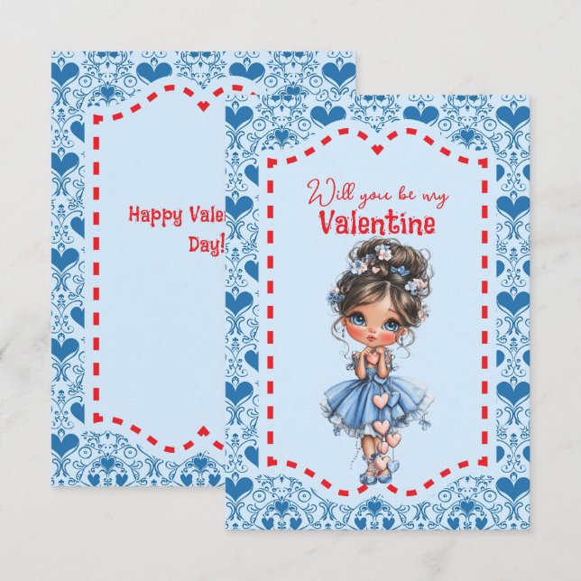 Will You Be My Valentine Teen  (Front/Back)