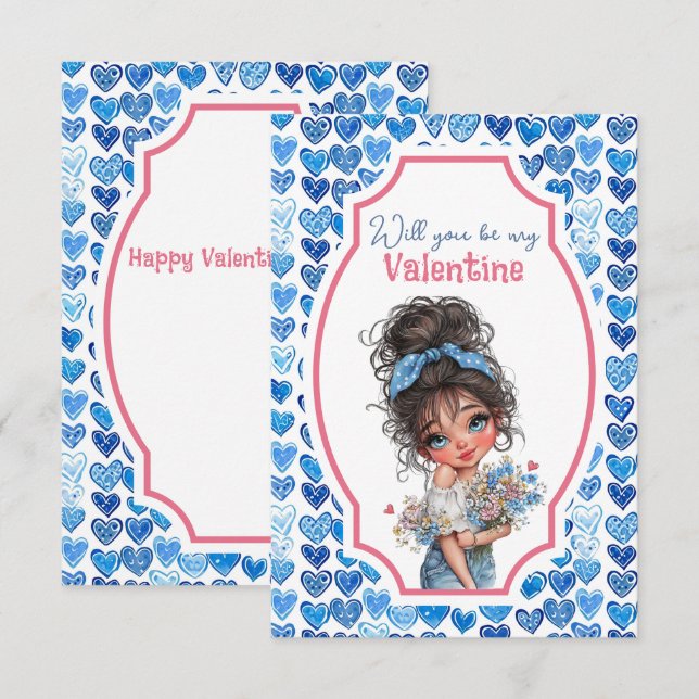 Will You Be My Valentine Teen  (Front/Back)