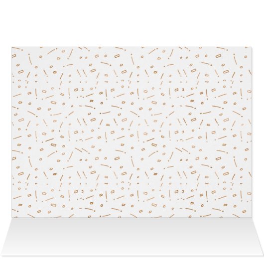 "Will you be our officiant" Copper Hand lettered (Inside Horizontal (Top))