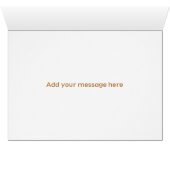 "Will you be our officiant" Copper Hand lettered Cards (Inside Horizontal (Bottom))