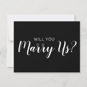 Will You Be Our Officiant Wedding Marry Us Invitation