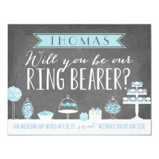 Will You Be Our Ring Bearer | Groomsman Card