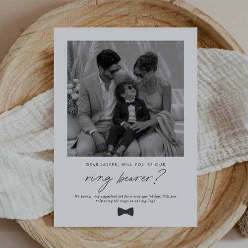 Will You Be Our Ring Bearer Handwritten Proposal Invitation
