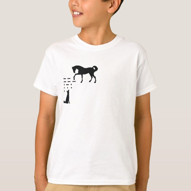 Will you communicate by Morse? T-Shirt (Front)