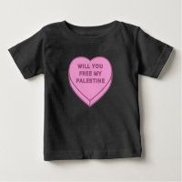 Will you free my Palestine? Cute Candy Heart sweet