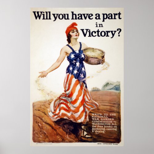 Will You Have a Part in Victory Poster