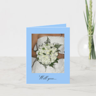 Will you... invitation card