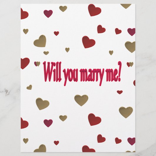 Will you marry me? (Front)