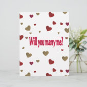 Will you marry me? (Standing Front)