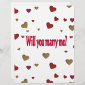 Will you marry me? (Front/Back)