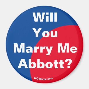 Will You Marry Me Abbott? Magnet