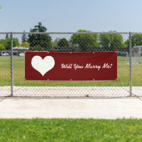 Will You Marry Me? Banner