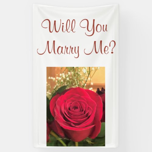 Will You Marry Me Banner