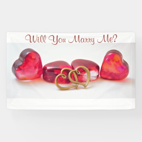 Will You Marry Me Banner