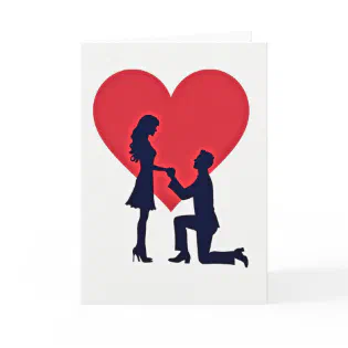 Will You Marry Me Card