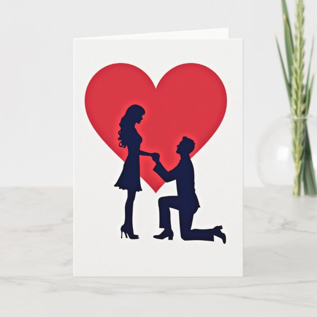 Will You Marry Me Card (Front)