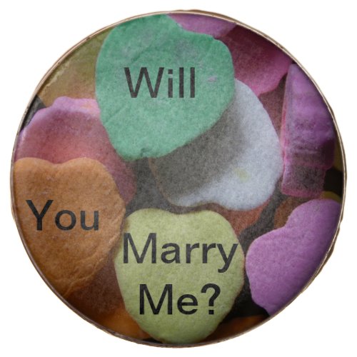 Will You Marry Me  Chocolate Covered Oreo