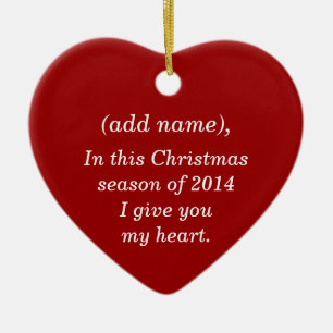 "WILL YOU MARRY ME" CHRISTMAS ORNAMENT