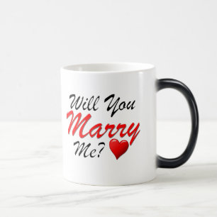 Will You Marry Me? Color Morph Mug