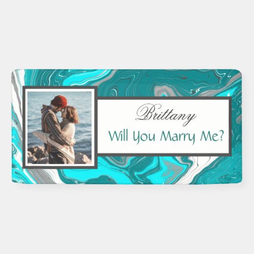 Will you Marry Me Custom Name Proposal    Banner